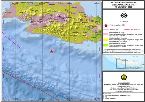 Analisis Badan Geologi Gempa Cianjur Akibat Aktivitas Penujaman Sesar