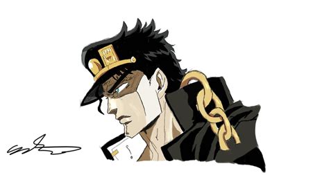 Artstation Jotaro Kujo Fan Art