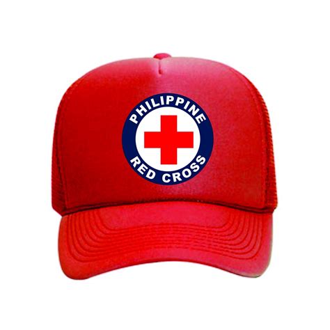 RED CROSS CAP HIGH QUALITY Truckers Cap Mesh Cap Baseball Cap Net Cap