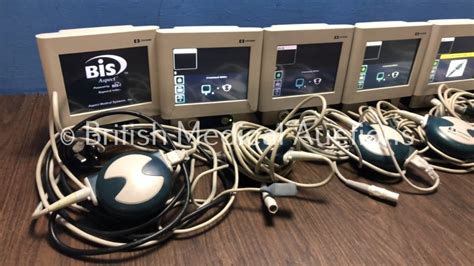 6 X Covidien Bis Monitoring Systems With 6 X Sensorcables All Power