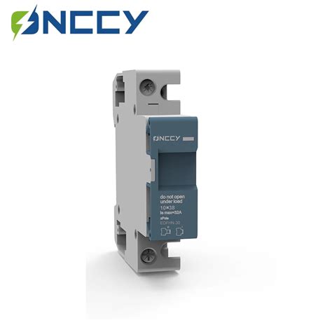 Din Rail Mounted Dc Fuse Holder For Over Current Protection China