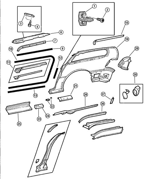 Dodge Caravan Weatherstrip Sliding Door Right Opening 04675674 Mopar Parts Overstock