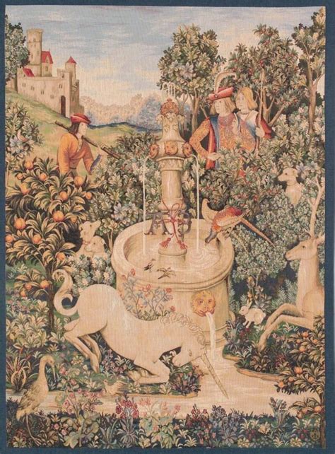 The Unicorn Is Found The Tapestry House Jacquard Woven Tapestries