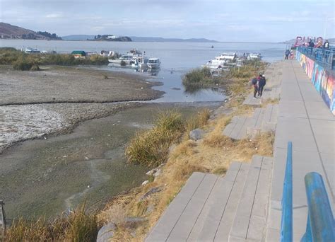 Alarma en Puno Nivel del lago Titicaca podría descender 82 centímetros