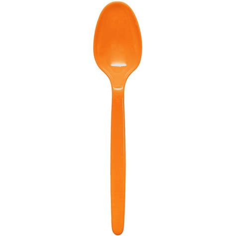 Karat Ps Heavy Weight Tea Spoons Orange 1000 Ct Coffee Shop