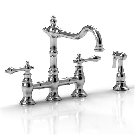 Riobel Bridge Kitchen Faucet Br400l Bliss Bath And Kitchen