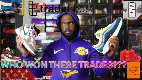 Tradeblock Sneakers App Review Youtube