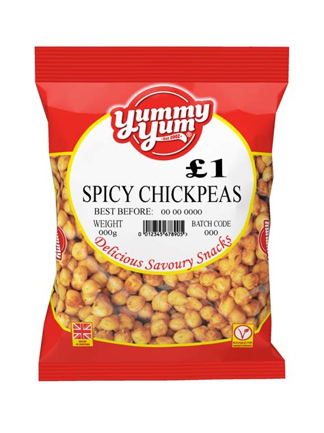 Spicy Chickpeas - Yummy Yum