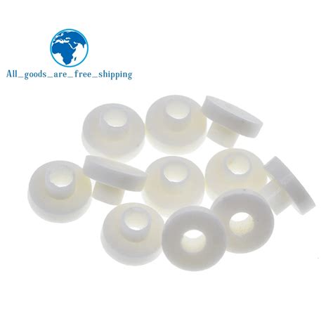 White TO 220 High Temperature Transistor Insulation Ring Bushing