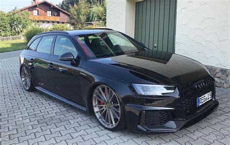 Audi RS4 B9 Black OZ Ares | Audi rs4, Audi, Custom wheels