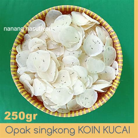 Jual Kripik Krupuk Keripik Kerupuk Opak Singkong Getuk Koin Kucai