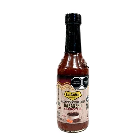 La Anita Habanero Chipotle Sauce 120ml Tienda Movil