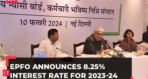 EPFO EPFO Hikes Interest Rate For 2023 24 To 3 Year High Of 8 25 From