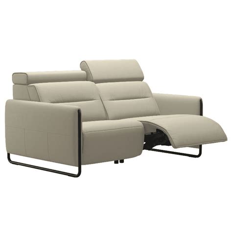 Stressless Emily Steel 2 Seater Sofa ☑️ Modern Sense Recliners Sofas