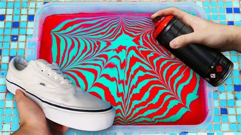 Customize Your Vans Shoes With Hydro Dipping 🎨 Youtube