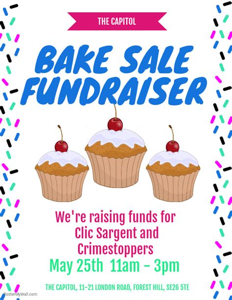 Charity bake sale fundraiser @The Capitol - Events - SE23 Forum