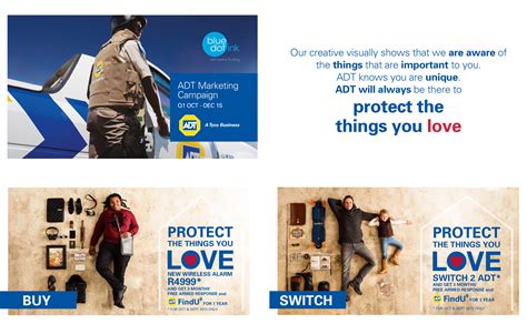 adt security blue dot ink