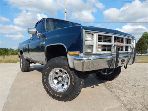 1985 Gmc K20 Sierra Classic 350 V 8 Lifted Rust Free 4x4 Classic