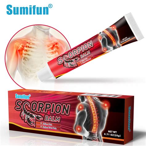 G Knee Back Muscle Scorpion Venom Pain Relief Ointment Rheumatism