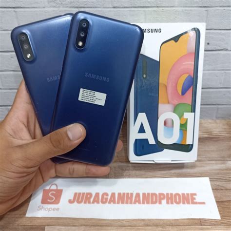 Jual Samsung A01 Ram 2GB Internal 16GB HP Second Seken Bekas Samsung