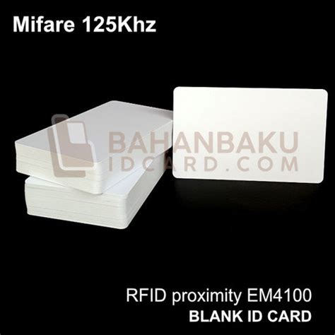 Jual Id Card Rfid Khz Kartu Khz Proximity Untuk Absensi Akses