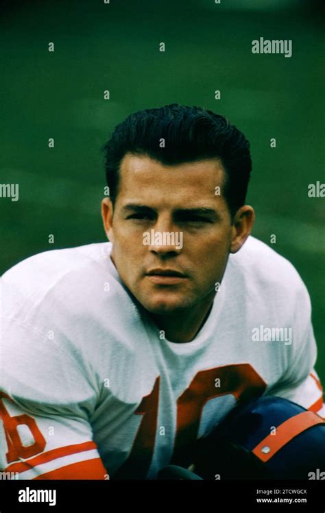 Bronx Ny 1957 Frank Ford 16 Of The New York Giants Poses For A Portrait Before A Game