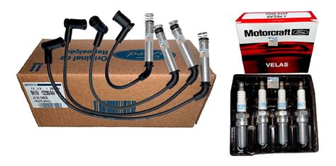 Kit Cabos Velas Originais Ford Zetec Rocam Ka