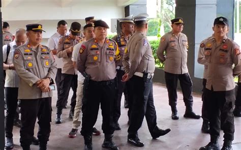 Polres Kuansing Ingatkan Seluruh Personel Meningkatkan Keamanan