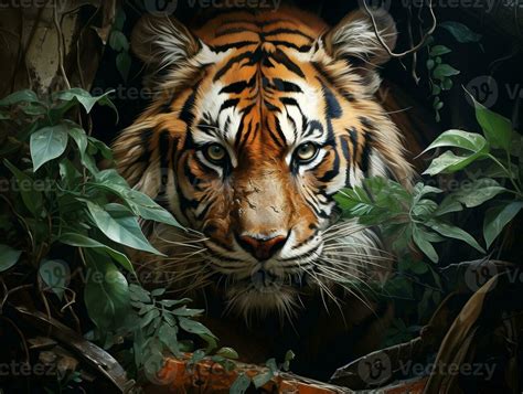 Tiger Painting Stock Photos, Images and Backgrounds for Free Download