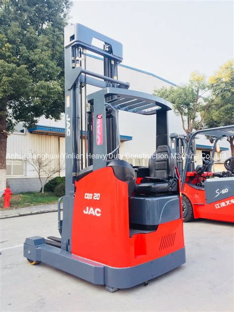 Jac Ton Reach Forklift Cqd Electric Stacker Forward Type Electric