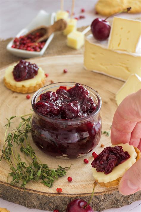 Nicoles Zuckerwerk Kirsch Chutney Fruchtig Scharf Selbstgemacht