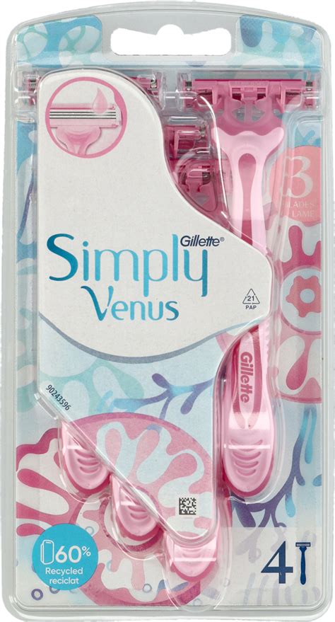 Gillette Venus Simply Maszynki Do Golenia Ostrzowe Jednorazowe