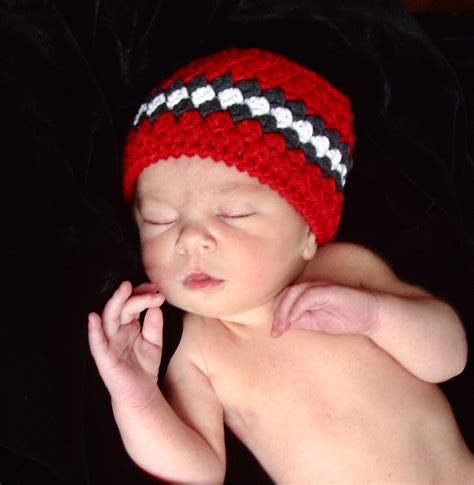 Baby Boy Hat Red Christmas Hat Crochet Baby Hat Ready to - Etsy