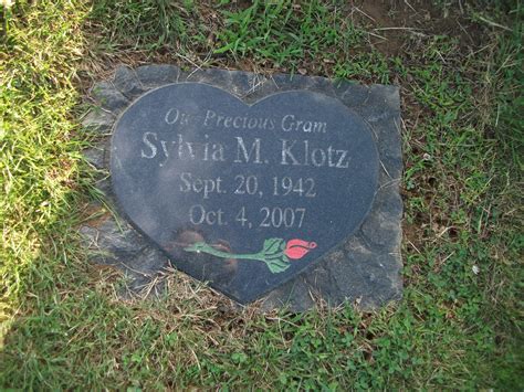 Sylvia M Arnold Klotz Find A Grave Memorial