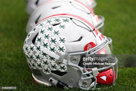 Ohio State Helmet Photos and Premium High Res Pictures - Getty Images