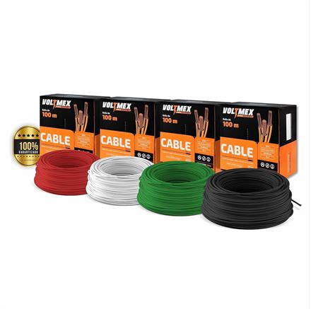 Paquete Rollos Thw Cal Cca Negro Rojo Blanco Verde Metros C U