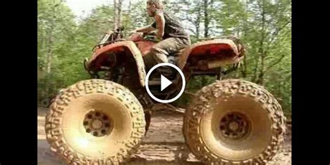 See This 4 Wheeler Off Road Playing In The Mud Muscle Cars Zone