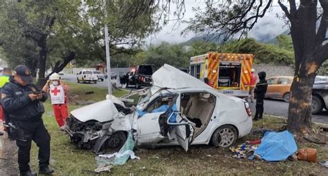 Video Accidente En Carretera Nacional De Monterrey Deja Tres Muertos