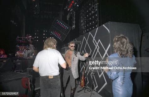 Singer And Songwriter Hank Williams Jr Greets His Fiance Mary Jane