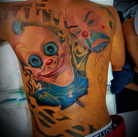 Pin de Marcus Vinicius em Salvamentos rápidos Tatuagens de palhaço do