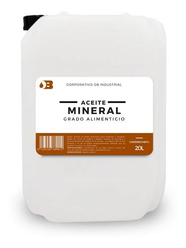 Aceite Mineral Blanco Madera Grado Alimenticio Lt Bordson