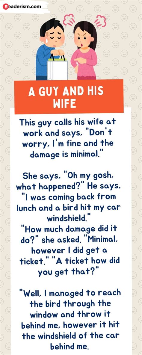 Husband Wife Jokes Funny Readerismcom