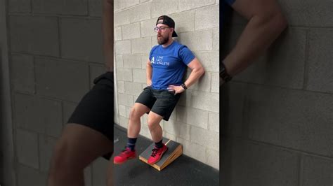 Heel Elevated Single Leg Squat Isometric Youtube