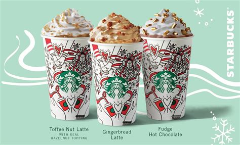 Starbucks ENTIRE Festive Menu Has Dropped Starbucks Christmas