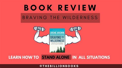 Braving The Wilderness Book Review By Brene Brown S YouTube