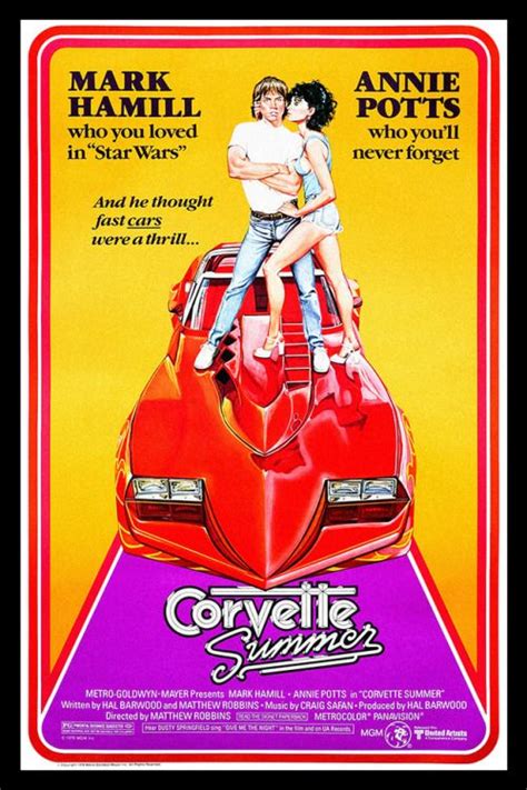 Corvette Summer 1978 Corvette Summer Movie Posters Vintage Movie