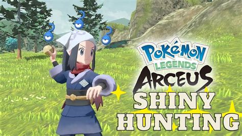 🔴live Shiny Hunting In Pokémon Legends Arceus Complete Shiny Living Dex