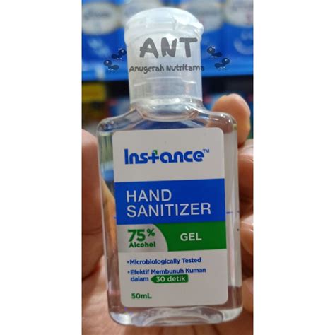 Jual Instance Hand Sanitizer Gel Alkohol Isi Ml Shopee Indonesia