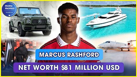 Marcus Rashford Net Worth 2023 Salary Age Stats House Cars