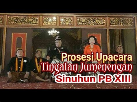 Dijaga Ketat Begini Prosesi Tingalan Jumenengan Sinuhun Pb Xiii Yang